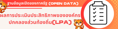 ผลการประเมินประสิทธิภาพขององค์กรปกครองส่วนท้องถิ่น (Local Performance Assessment)